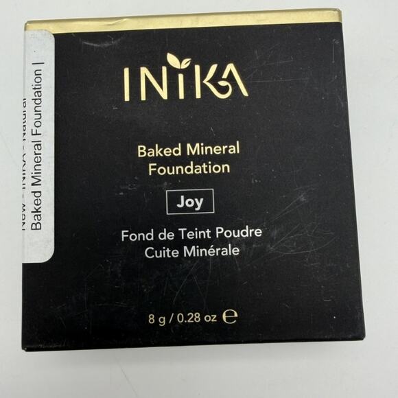 New INIKA Baked Mineral Foundation - Joy 0.28oz Vegan Makeup - Picture 1 of 6